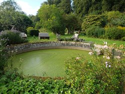 Jardin potager - Château de Bosmelet.<br>Auffay